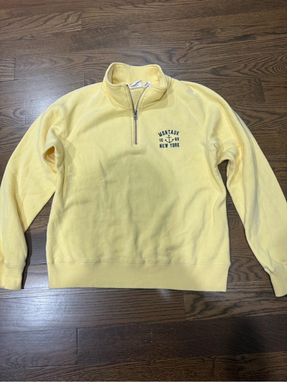 Blue 84 Yellow Half-Zip Pullover